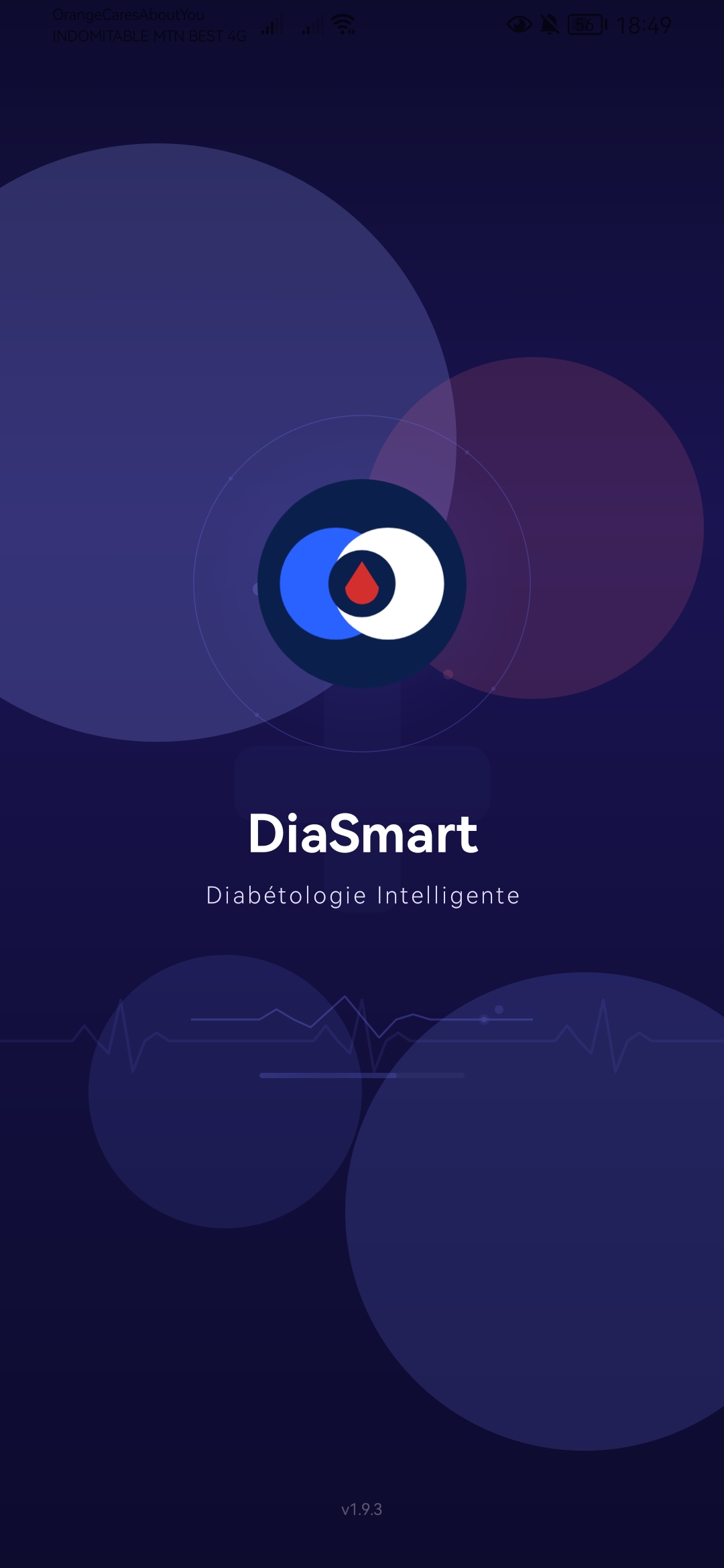 DiaSmart.AI Splash Screen